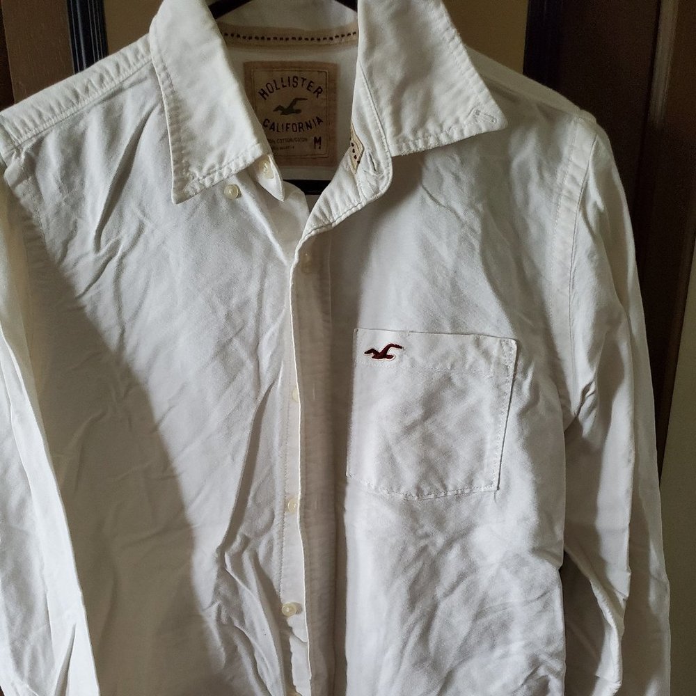 Hollister Oxford Shirt - long sleeve size M